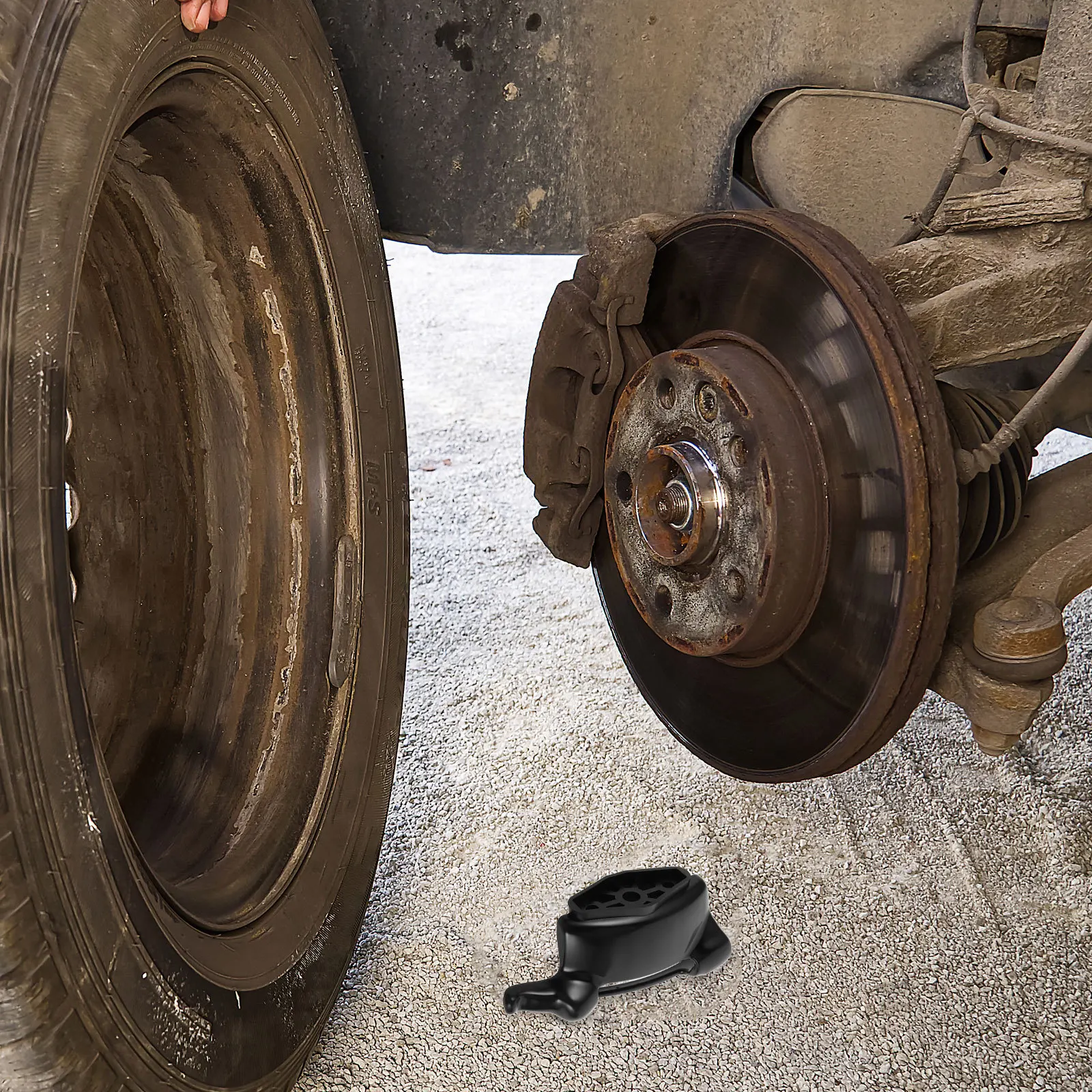 

Black Tire Changer Duck Heads Mount Demount Tool for Hunter Tire Changer Manual Use Durable Nylon Accessory Bead Breaker