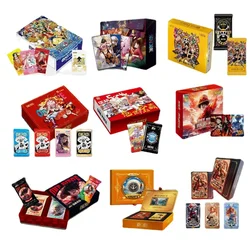 Boîte de collection Anime Cartoon, Luffy, Usopp, Nami, Zoro, Rick Plot Limited, Rare SSR UR Trading Card Toy, group One Piece Pride