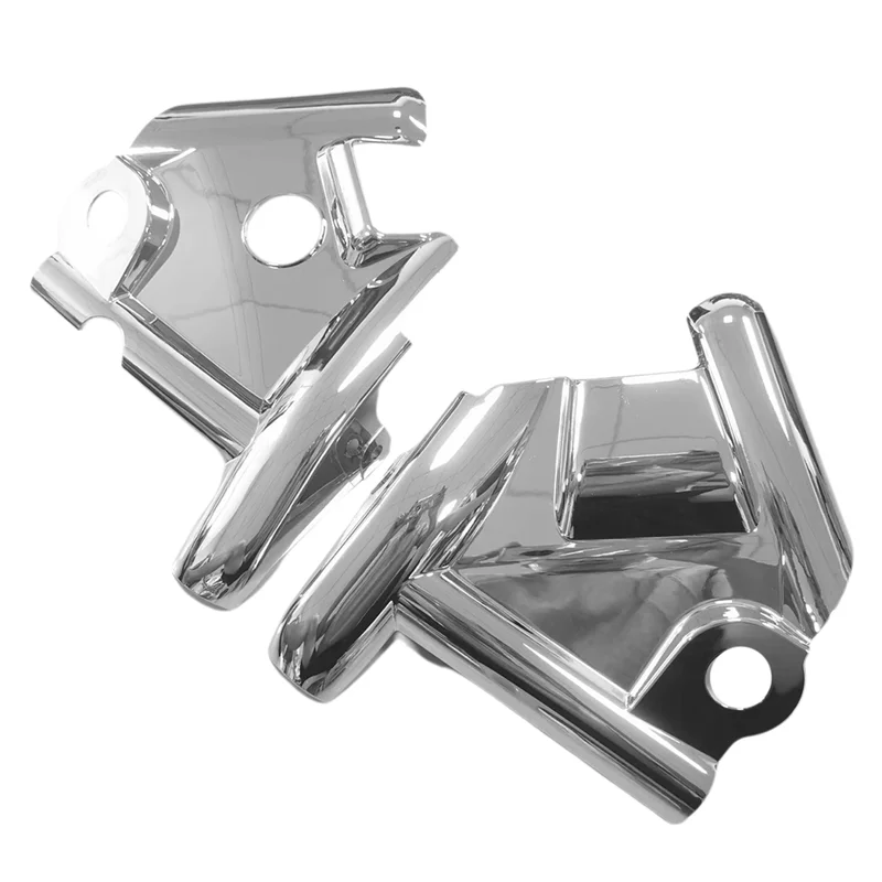 

For V-Star XVS1100A XVS1100AW 1999- 2011 Motorcycle Front Fork Upper Frame Neck Cover Set(1 Pair) Chrome-Boom