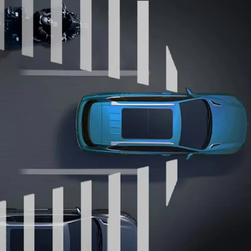 AKEEYO Telecamera per auto 3 vie Smart Ai Specchio Bsd Adas 3 lenti Dashcam con Wifi