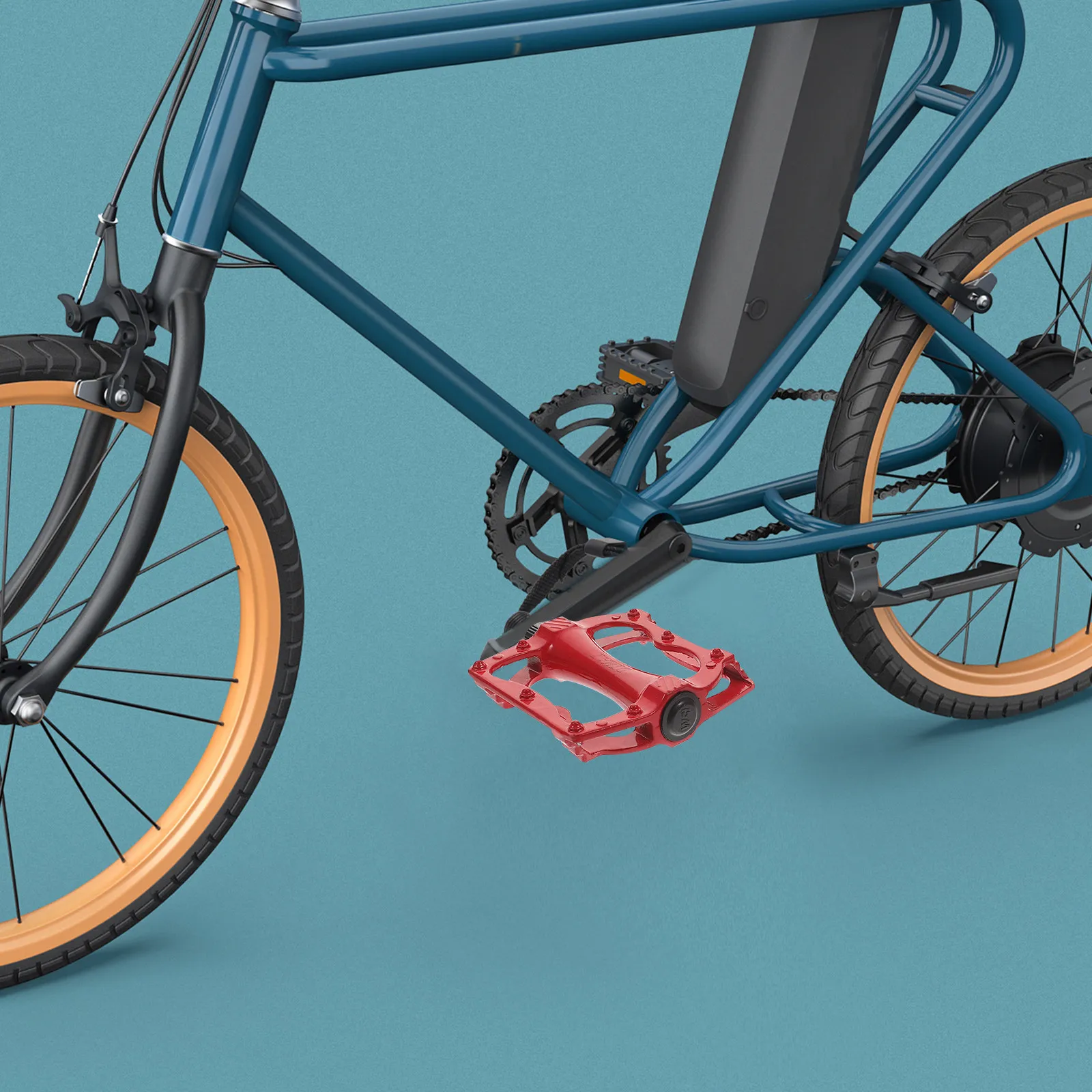 

2 шт. велосипедных педалей из сплава, противоскользящие, легкие, сменные, для горных и шоссейных велосипедов, аксессуары для педалей