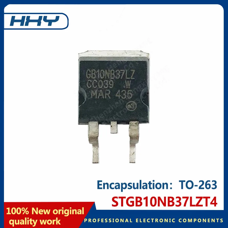 10PCS STGB10NB37LZT4 TO-263 440V 20A 125W