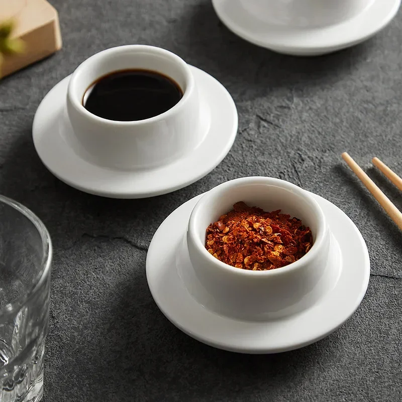 

Volcano beef plate Japanese tableware Ceramic concept dishes plate Seasoning soy sauce vinegar Dessert bowl Small bowl