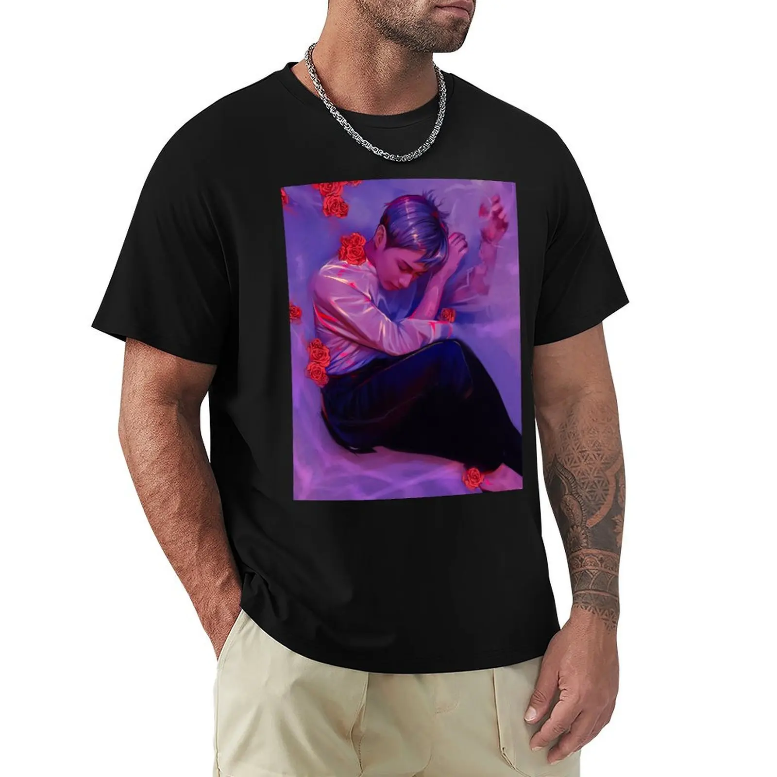 

Thirsty T-Shirt T-shirts man plus sizes summer shirt Aesthetic clothing clothing for men