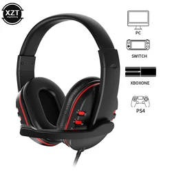 Bedrade Gaming Hoofdtelefoon Gamer Headset Met Microfoon Voor Pc Computer Laptop Ps4 Ps5 Play Station 4 5 Nintendo Switch Tablet