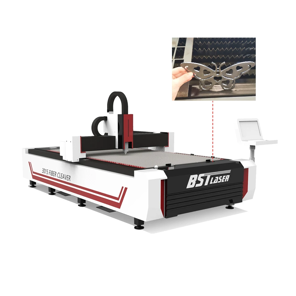 

CE Affordable Price 1500W 2000W 3000W 3015 CNC Fiber Laser Metal Cutting Machine for Iron Stainless Carbon Steel Aluminum Brass