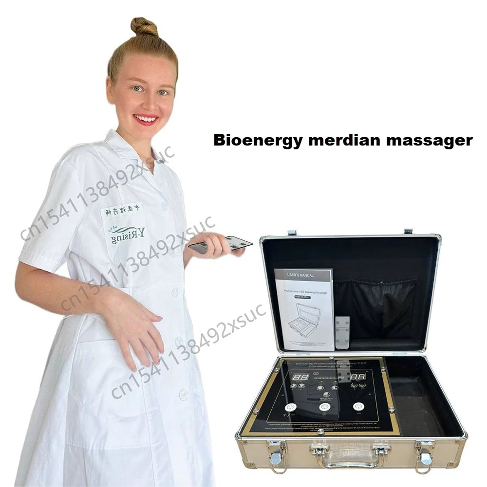 Bioenergy Massager Muscle Stimulator Electric Pulse Physiotherapy Device Acid-base Flat DDS Bio Electrical Meridian