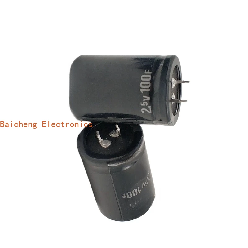 5PCS  Farad capacitor 2.5V100F backup power supply volume 51 * 35mm, can be DIY made as a module