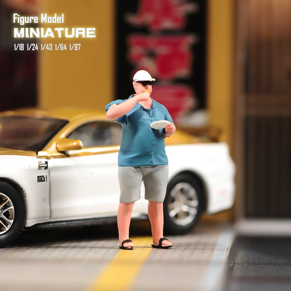 1/87 1/64 1/43 1/24 1/18 アニメキャラクターファットマンシーンフィギュアモデルミニチュア人形のおもちゃコレクション