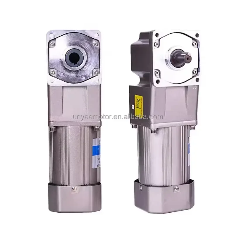 2026 HOT 90 Degrees 60W 0.06KW 1Phase 5GU 90mm Spiral Bevel Hollow Solid Eccentric Center Shaft Parallel Shaft Right Angle