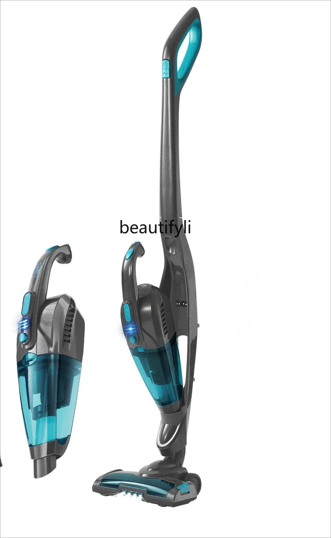 Беспроводной пылесос, бытовой небольшой ручной многофункциональный всасывающий и буксировочный аппарат «два в одном» KD2048