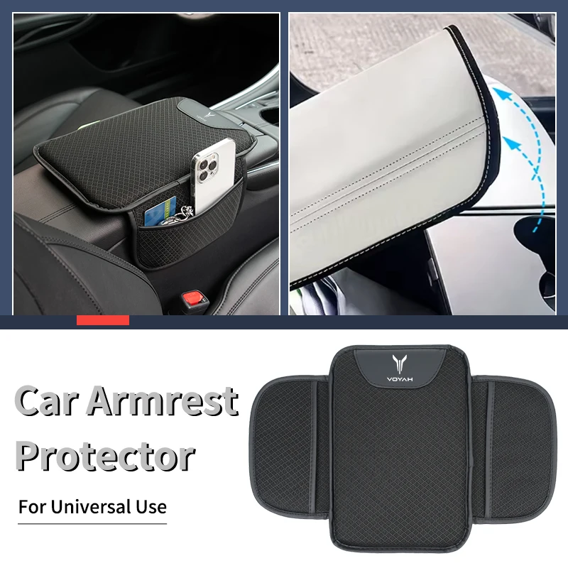 

Ice Silk Car Armrest Box Pad Car Seat Side Storage Pocket Mat For Dongfeng Voyah Free Dreamer 2021 2022 2023