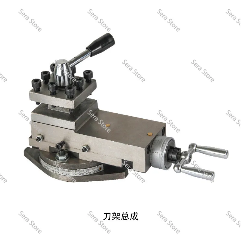 JY250 Tool Post Assembly Tool Holder Quick Change Compound Slide Rest for Mini Bench Lathe Machine Accessories Parts