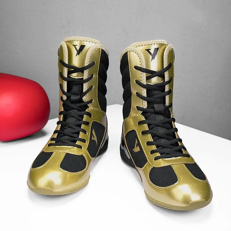 Professional Non-slip Wrestling Shoes Neutral Comfortable Waterproof Wrestling Training Shoes Wearable