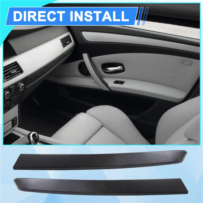 

AB56-Car Front Inner Door Handle Cover 51416959333 For BMW E60 E61 2004-2006 Inner Pull Handle Outside Cover
