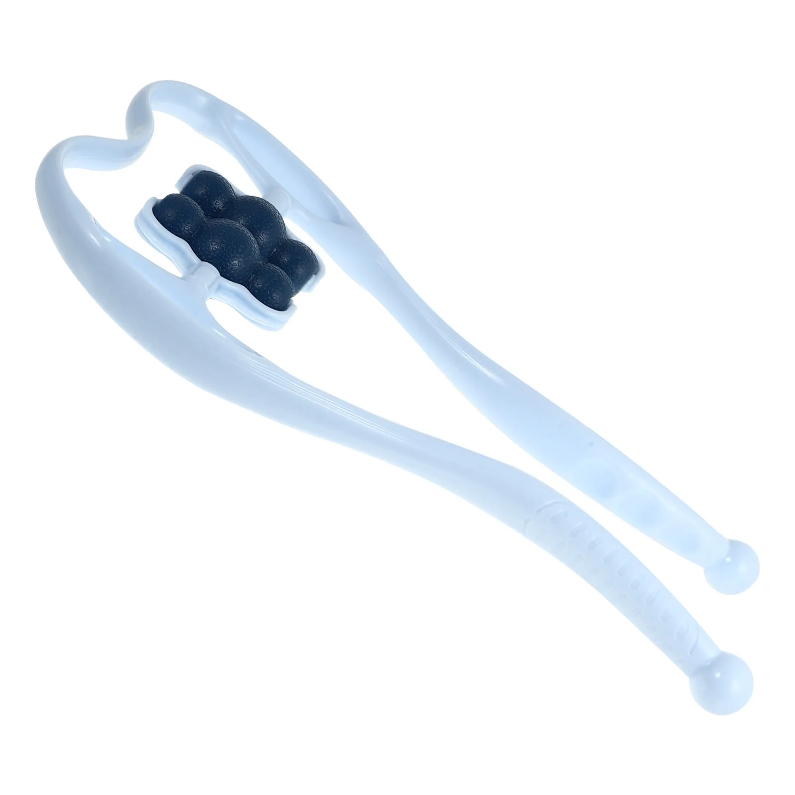 

Massage Roller Cervical Vertebra Massager Blue Handheld Neck Shoulder Tool Muscle Relief Ergonomic Design Trigger Point Manual
