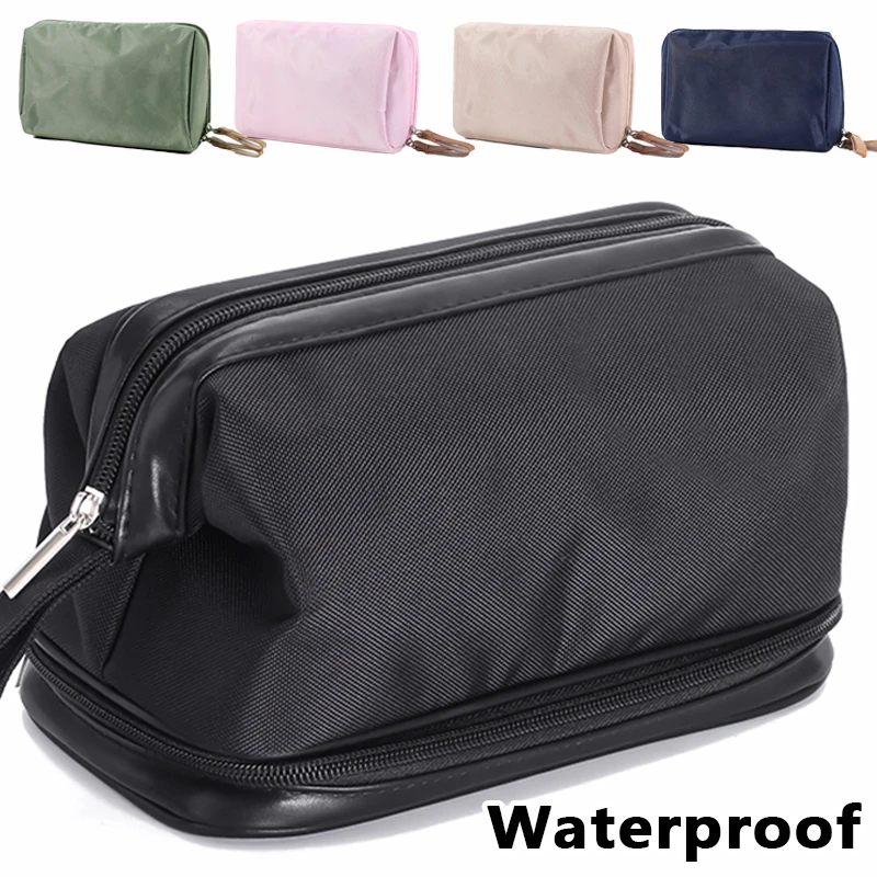 Portable Travel Cosmetic Bag Waterproof Wash Bags Men Women Large Capacity Pouch Makeup HandBag Organizer Toiletry Storage Case