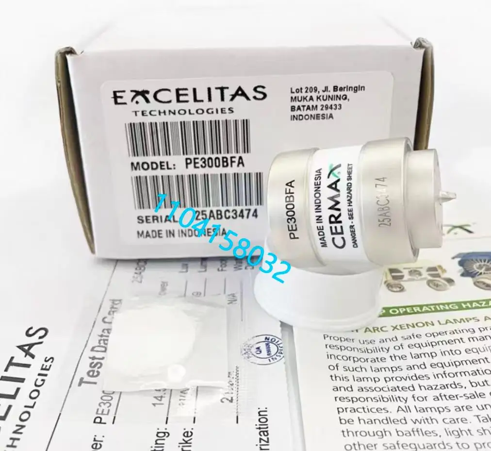 Excelitas PE300BFA 300W PE300BF Cermax Xenon Arc bulb,Pilling Weck Fujikara Surgery endoscopic,300W Projector Boroscope Lamp