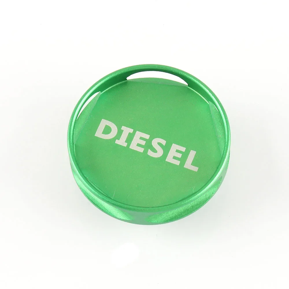 La tapa del tanque de combustible modificada para coche es adecuada para Dodge Ram Diesel 2013-2018, tapa diésel y tapa de aleación de aluminio