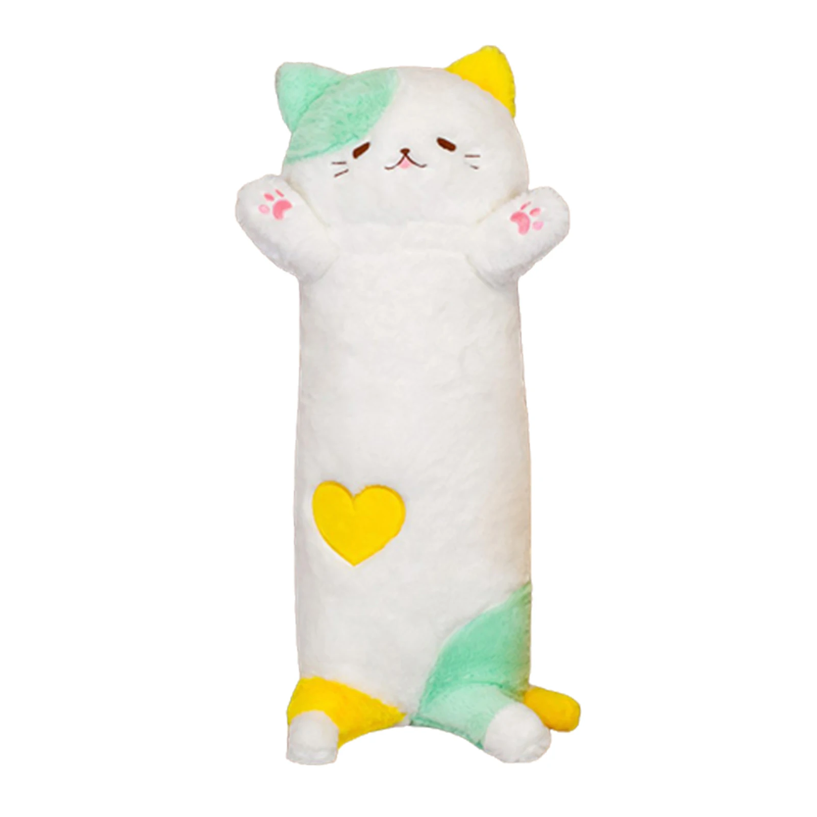 80CM Cute Cat Hugging Pillow Well-Sewing Process And Delicate Craft Suitable For Lover Family Friends SNO88