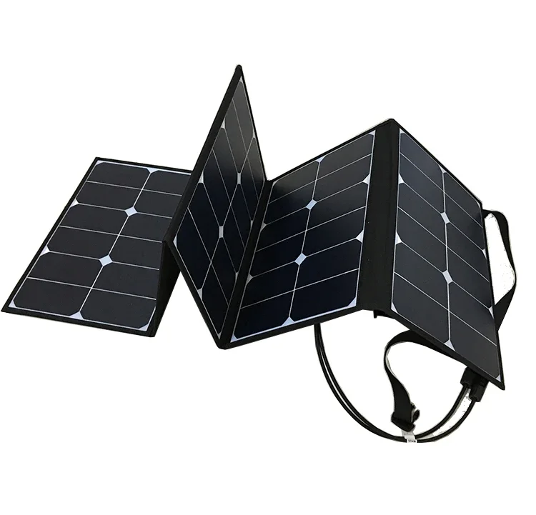 

100W Folding Solar Panel For Solar Generator And Portable Power Station