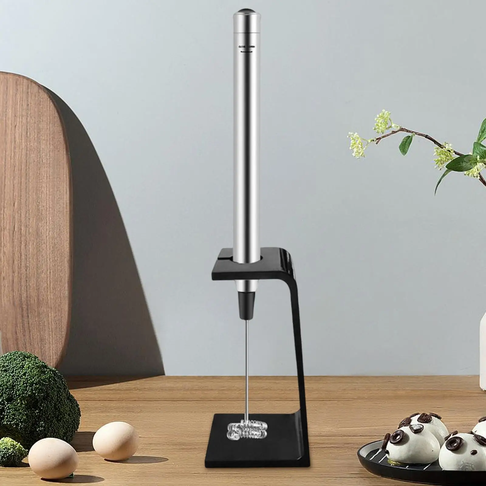 Handheld Milk Frother Egg Whisk Stirrer Automatic Milk Foam Maker Mini Blender Coffee Frother for Cream Hot Chocolate Cappuccino