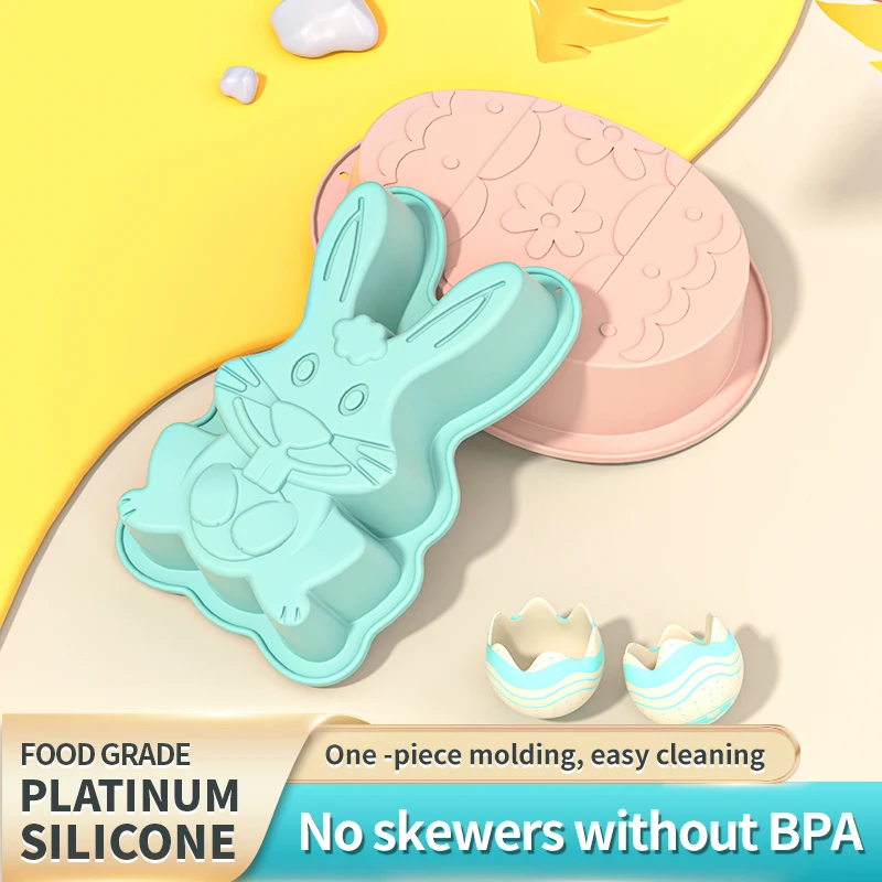 Easter Rabbit Silic… - image