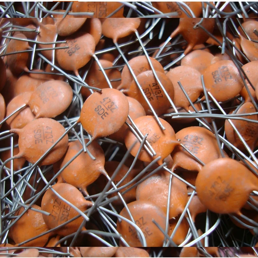 473Z SDE 500V 0.047UF Copper-Clad Silver Film High-Frequency Ceramic Guitar Capacitor. Dimensions: 2 * 10mm