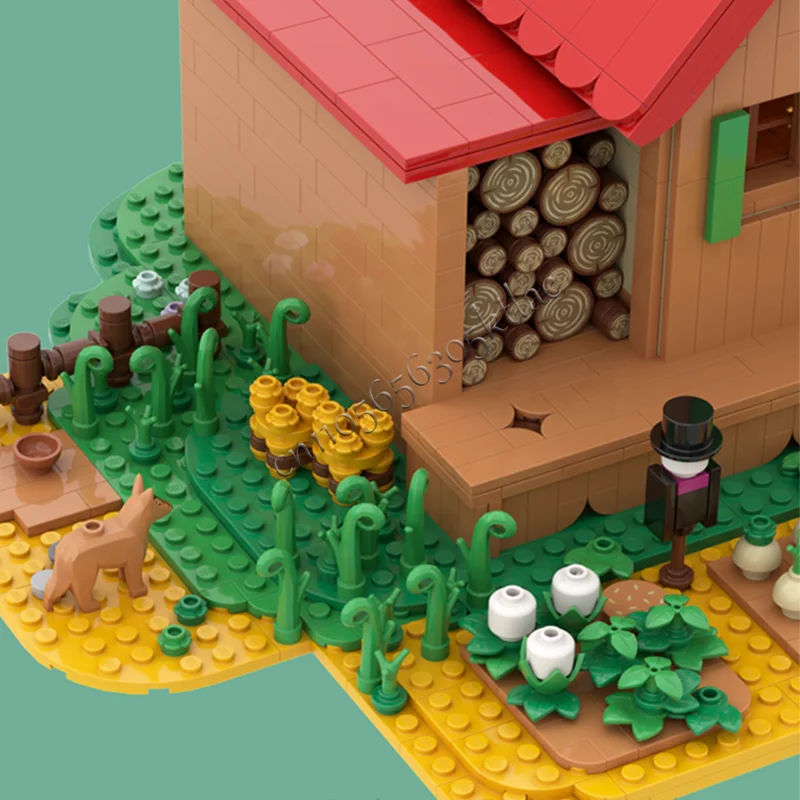 Nuovo 2055 PCS MOC Personalizzato Stardew Valley Farm Street View Modello di edificio FAI DA TE Puzzle Tecnologia Assemblaggio Creativo Giocattoli Per Bambini Regali
