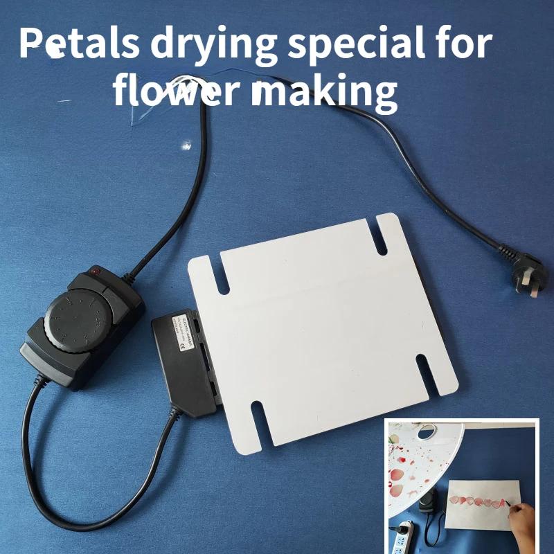 

Petal drying tray for making flowers using hot stamping tools, hotter accessories, practical type