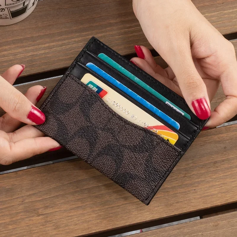 Card bag Women's Purse fashion ultra-thin High Quality card sleeve high-grade driver's license wallet bag card holder  purse