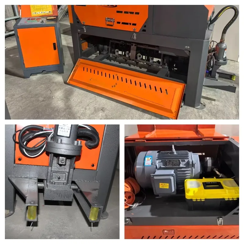 YG Customized  Power Gear-Driven Motor Straightening Machine Metal Bar/Wire  40-50m/min Feeding Speed Indus