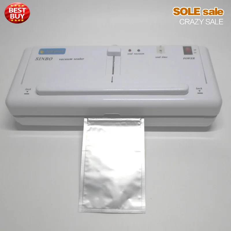 Kitchen Vacuum Sealer Machine Plastic Bag Sealer Fruit Degasser Home Appliance Zgrzewarka Próżniowa Do Zywności