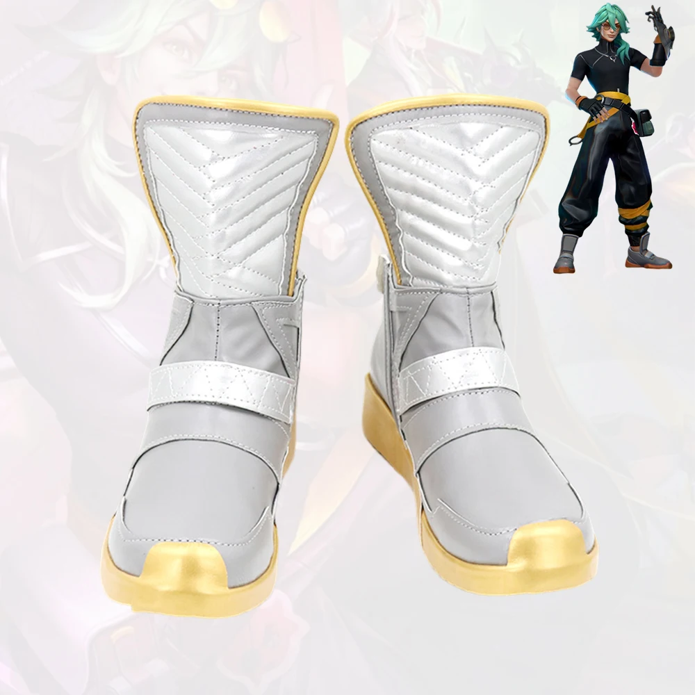 

Ezreal the Prodigal Explorer Shoes League of Legends Cosplay Boots