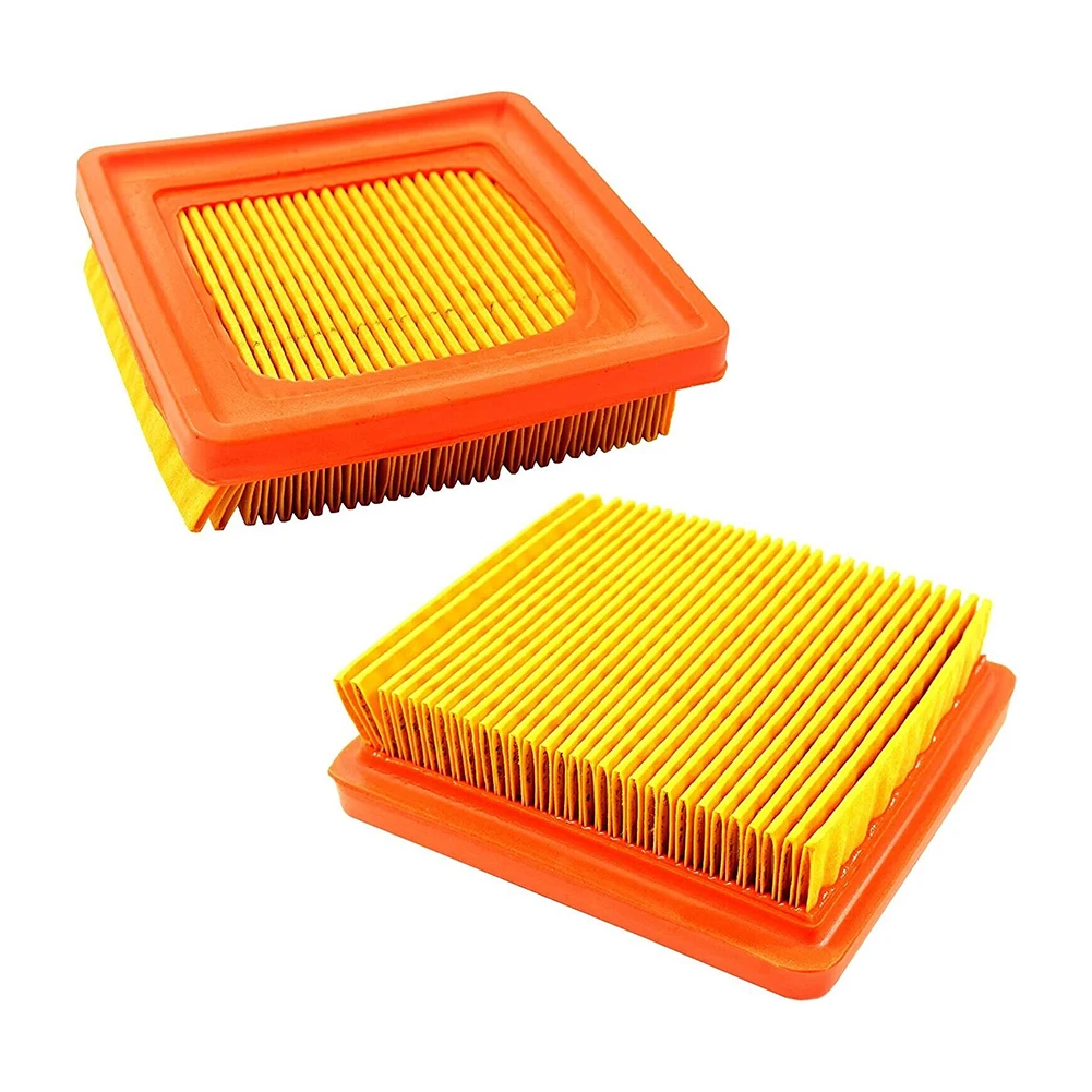 2 Pack Air Filter Replace For FS89 FS89R FS91 FS111 FS131 FS311 String Trimmer Brushcutter Air Cleaner Element Mower Replacement