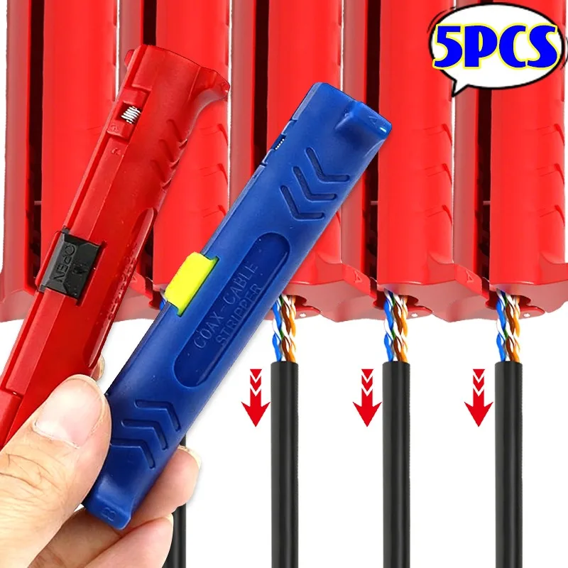 

Многофункциональный инструмент для зачистки электрических проводов 5-в-1: клещи для снятия изоляции, обжимные клещи, инструмент для зачистки сетевых кабелей