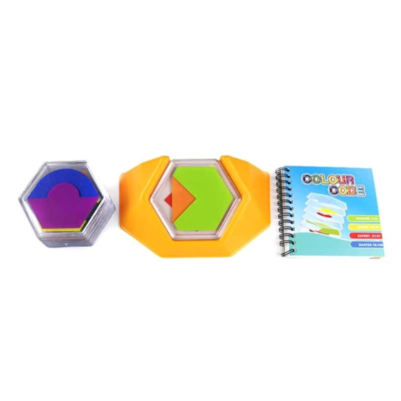 Children Teaser Color Code Puzzle Toy Interactive Board Game Kids Favor