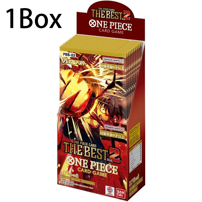 2025 New BANDAI One Piece TCG Game Card PRB02 The Best Vol.2