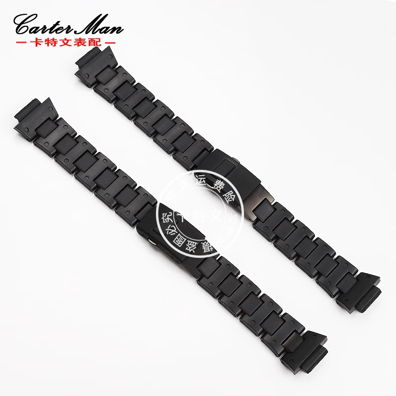 For Casio watch Composite plastic steel watchband DW-5600 GW-M5610 DW-6900 GA-2100 lightweight plastic steel watch strap chain