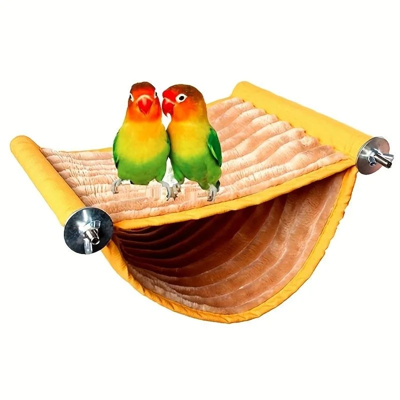 Pet Bird Hammock for Parrot Bird Parrot Nest House Hammock Tent Cage Perch Stand for Parrots Budgies Parakeet Pet Accessories