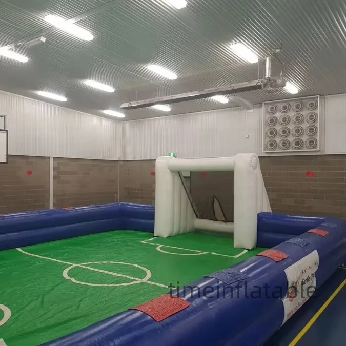 Aufblasbarer Tonhöhe für Kinder im Freien, Fußballplatz, wasserabweisend, für Werbeschlauchboote