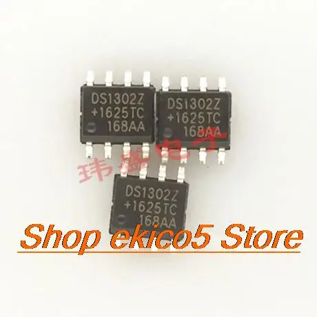 10pieces Original stock   DS1302ZN+T&R SOIC-8 / 3 DS1302