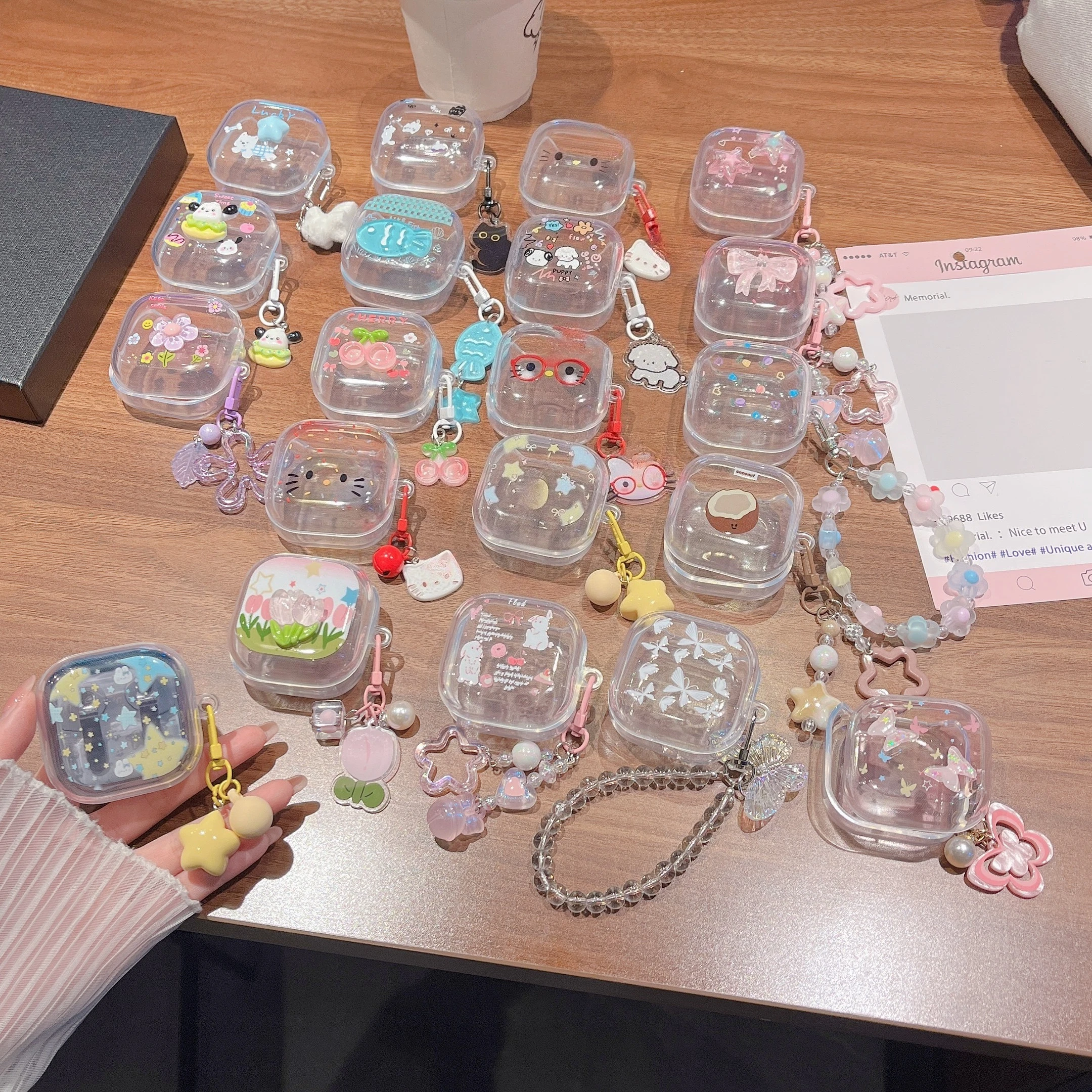 

New For Samsung Galaxy Buds 4/4 Pro Case 3D Cartoon Fish Soft Protection Shockproof Earphone Cover With Keychain Accessories