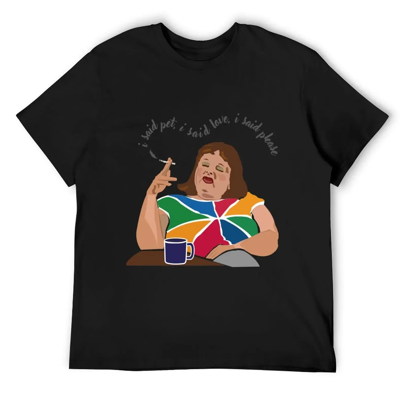 

Lynne Postlethwaite, Magda Szubanski, Fast Forward, Australian comedy icon. "I said pet, I said T-Shirt