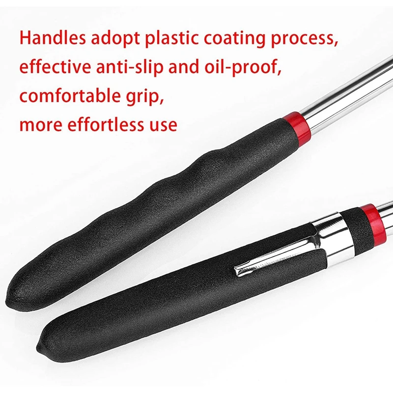 Magnetic Pickup Tool 3PCS Extendable Magnet Stick With 10LB 15LB And 20LB Telescoping Magnet Stick Tool