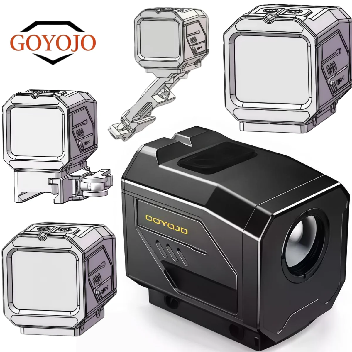 GOYOJO Mini Touch Camera  256*192 Thermal Imager For Clear Within 100 Yards 360*320 HD Display &Hot Point Tracking 50Hz