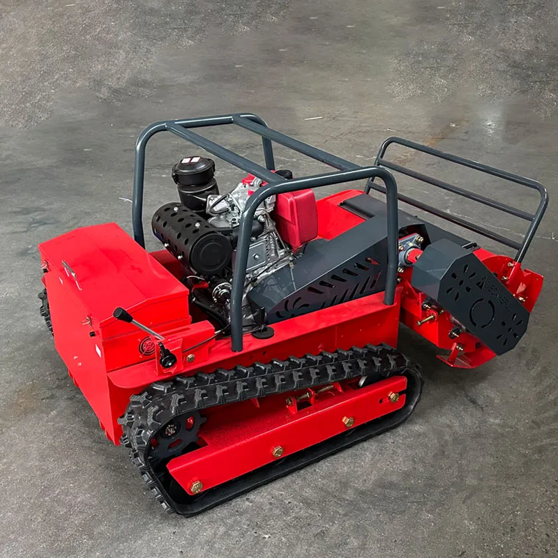 تخصيص رخيصة دائم سهلة التشغيل محرك RC جزازة العشب ذاتية الدفع التحكم عن بعد المنحدر آلة قطع العشب