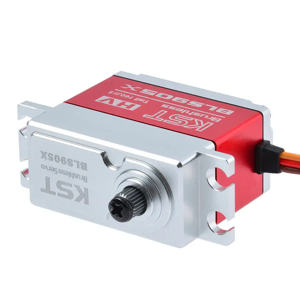 KST BLS905X-servomotor trasero para Robot UAV, 8,4 v, 8kg, 0.035seg, tamaño estándar, sin escobillas, 550-700