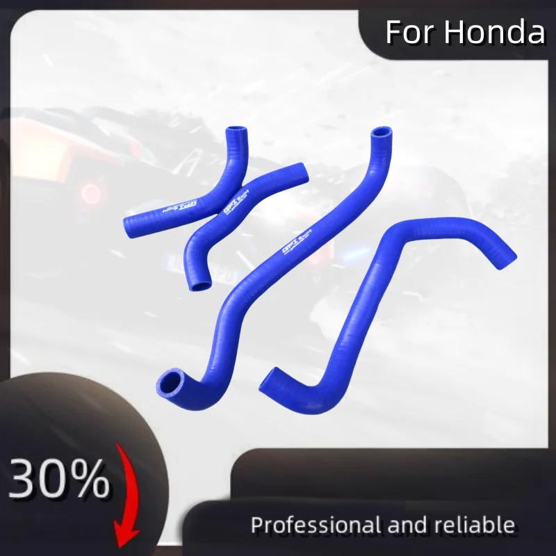 

For Honda ATC250R 1985 1986 ATC 250 R Silicone Radiator Hose Pipe Tube Kit