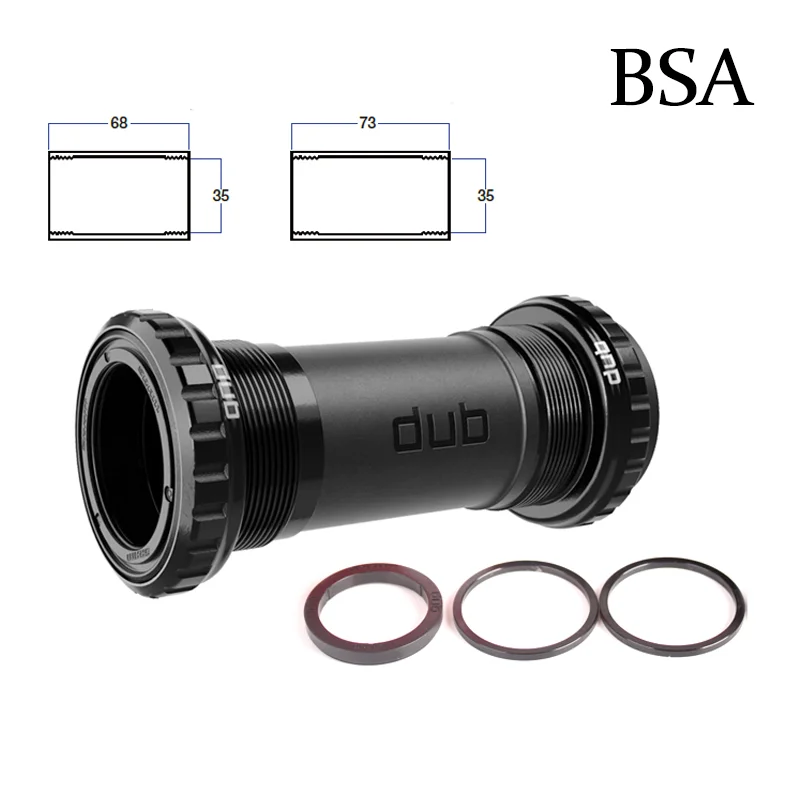 SRAM DUB Bottom Bracket BSA BB30 BB92 PF30 68-73mm Thread PF92 Press Fit Axis MTB Road Bike Parts Central Movement GX  SX Eagle